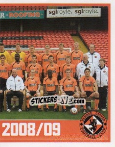 Figurina Dundee United Squad - Part 2 - Scottish Premier League 2008-2009 n. 86 - Panini