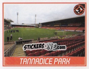 Sticker Dundee United Stadium - Scottish Premier League 2008-2009 n. 87 - Panini