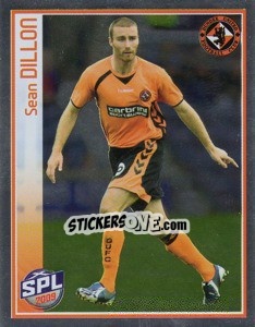 Figurina Sean Dillon - Scottish Premier League 2008-2009 n. 91 - Panini