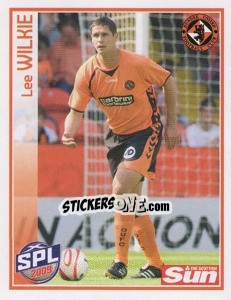 Cromo Lee Wilkie - Scottish Premier League 2008-2009 - Panini