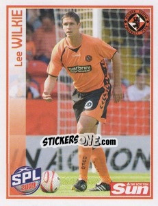 Figurina Lee Wilkie - Scottish Premier League 2008-2009 n. 95 - Panini