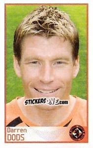 Cromo Darren Dods - Scottish Premier League 2008-2009 n. 96 - Panini