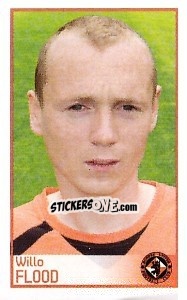 Sticker Willo Flood - Scottish Premier League 2008-2009 - Panini