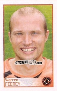 Cromo Warren Feeney - Scottish Premier League 2008-2009 - Panini