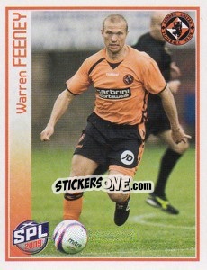 Sticker Warren Feeney - Scottish Premier League 2008-2009 n. 101 - Panini
