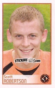 Sticker Scott Robertson - Scottish Premier League 2008-2009 n. 102 - Panini