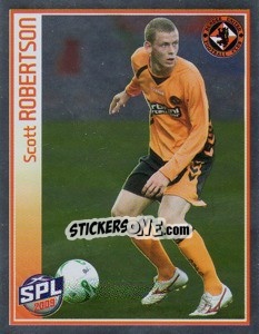 Sticker Scott Robertson - Scottish Premier League 2008-2009 - Panini