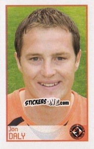 Sticker Jon Daly - Scottish Premier League 2008-2009 - Panini