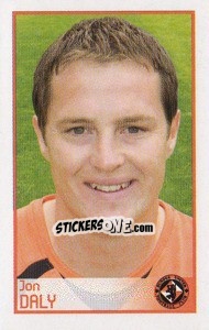 Figurina Jon Daly - Scottish Premier League 2008-2009 - Panini