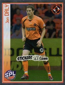 Sticker Jon Daly - Scottish Premier League 2008-2009 - Panini