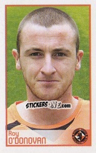 Sticker Roy O'Donovan - Scottish Premier League 2008-2009 n. 106 - Panini