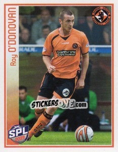 Figurina Roy O'Donovan - Scottish Premier League 2008-2009 - Panini