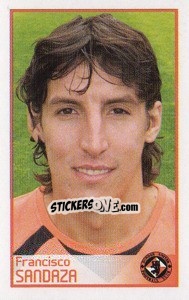 Sticker Francisco Sandaza - Scottish Premier League 2008-2009 n. 108 - Panini