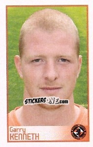 Cromo Garry Kenneth - Scottish Premier League 2008-2009 - Panini