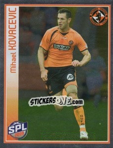 Figurina Mihael Kovacevic - Scottish Premier League 2008-2009 n. 117 - Panini