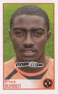 Sticker Prince Buaben - Scottish Premier League 2008-2009 n. 118 - Panini