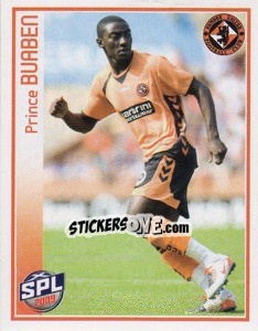 Cromo Prince Buaben - Scottish Premier League 2008-2009 - Panini