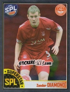 Sticker Zander Diamond - Scottish Premier League 2008-2009 n. 120 - Panini