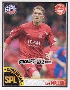 Sticker Lee Miller - Scottish Premier League 2008-2009 - Panini