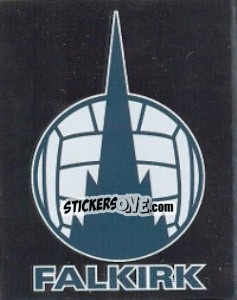 Figurina Falkirk Club Badge - Scottish Premier League 2008-2009 - Panini