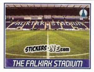Sticker Falkirk Stadium - Scottish Premier League 2008-2009 n. 138 - Panini