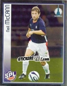 Figurina Neil McCann - Scottish Premier League 2008-2009 - Panini