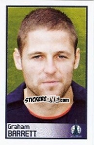 Cromo Graham Barrett - Scottish Premier League 2008-2009 - Panini