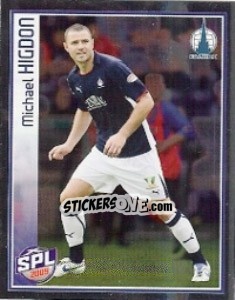 Figurina Michael Higdon - Scottish Premier League 2008-2009 - Panini