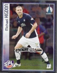 Sticker Michael Higdon - Scottish Premier League 2008-2009 n. 154 - Panini