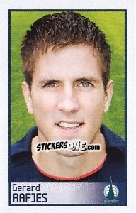 Sticker Gerard Affjes - Scottish Premier League 2008-2009 n. 155 - Panini