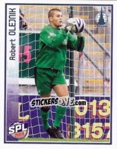 Figurina Robert Olejnik - Scottish Premier League 2008-2009 - Panini