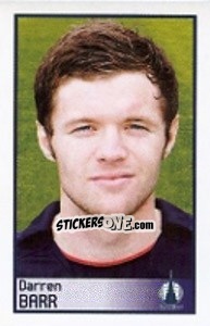 Cromo Darren Barr - Scottish Premier League 2008-2009 - Panini