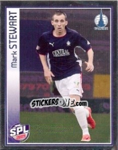 Sticker Mark Stewart - Scottish Premier League 2008-2009 n. 166 - Panini