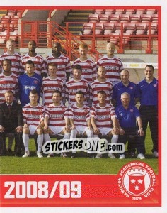 Figurina Hamilton Academical Squad - Part 2 - Scottish Premier League 2008-2009 n. 176 - Panini
