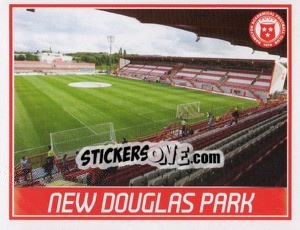 Sticker Hamilton Academical Stadium - Scottish Premier League 2008-2009 - Panini