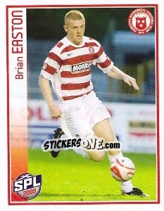 Sticker Brian Easton - Scottish Premier League 2008-2009 n. 181 - Panini