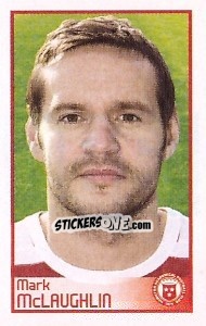 Cromo Mark McLaughlin - Scottish Premier League 2008-2009 - Panini