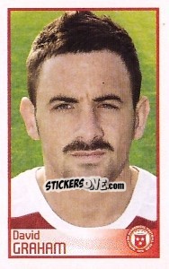 Sticker David Graham - Scottish Premier League 2008-2009 n. 188 - Panini