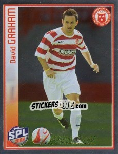 Cromo David Graham - Scottish Premier League 2008-2009 - Panini