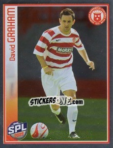 Sticker David Graham - Scottish Premier League 2008-2009 n. 189 - Panini