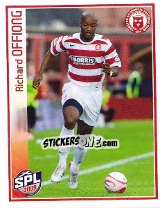 Sticker Ruchard Offiong - Scottish Premier League 2008-2009 - Panini