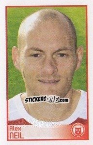 Sticker Alex Neil - Scottish Premier League 2008-2009 - Panini