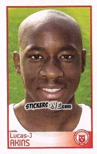 Cromo Lucas-J Akins - Scottish Premier League 2008-2009 - Panini