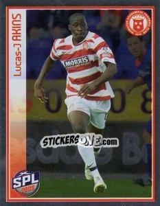 Sticker Lucas-J Akins - Scottish Premier League 2008-2009 n. 201 - Panini