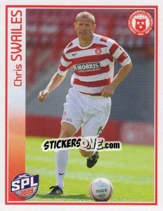 Sticker Chris Swailes - Scottish Premier League 2008-2009 n. 205 - Panini