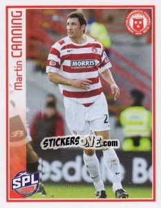 Cromo Martin Canning - Scottish Premier League 2008-2009 - Panini