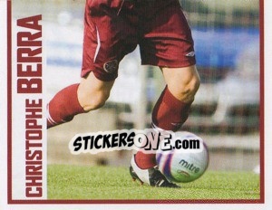 Sticker Christophe Berra - Part 2 - Scottish Premier League 2008-2009 - Panini