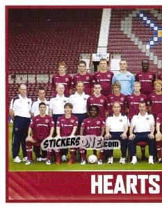 Sticker Heart of Midtothian Squad - Part 1 - Scottish Premier League 2008-2009 n. 214 - Panini