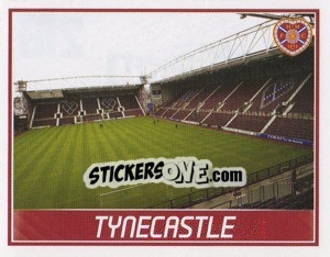 Sticker Heart of Midtothian Stadium - Scottish Premier League 2008-2009 - Panini