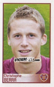 Sticker Christophe Berra - Scottish Premier League 2008-2009 n. 221 - Panini